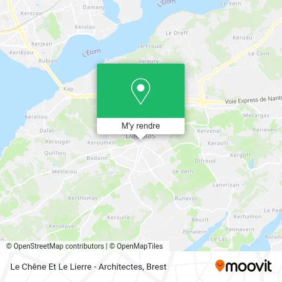 Le Chêne Et Le Lierre - Architectes plan