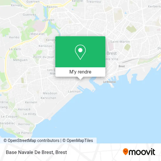Base Navale De Brest plan