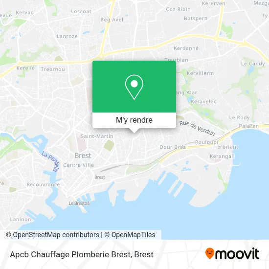 Apcb Chauffage Plomberie Brest plan