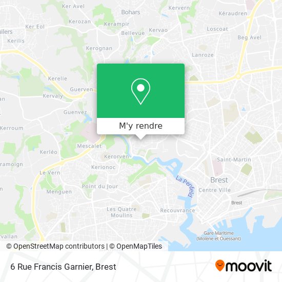 6 Rue Francis Garnier plan