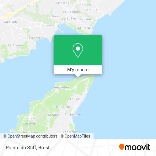 Pointe du Stiff plan