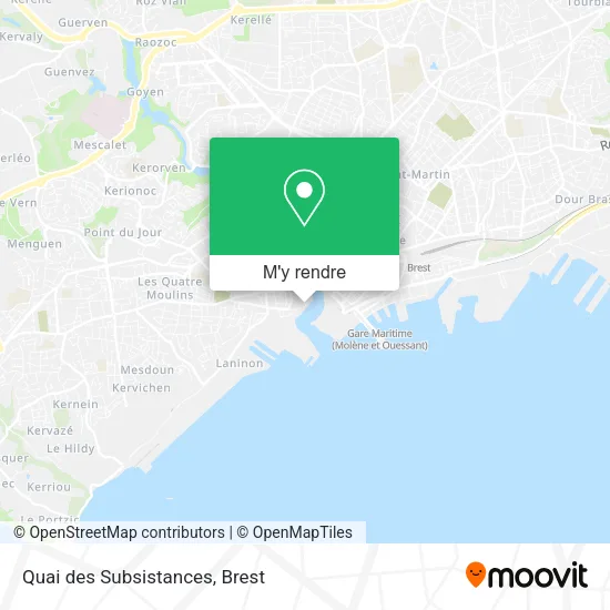 Quai des Subsistances plan