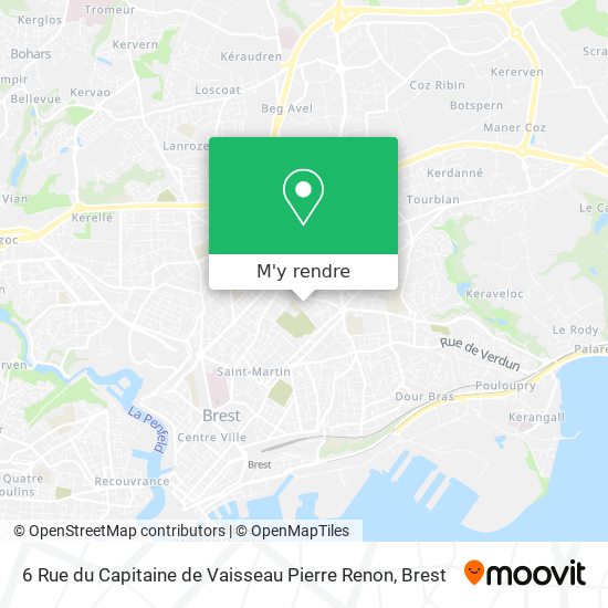 6 Rue du Capitaine de Vaisseau Pierre Renon plan