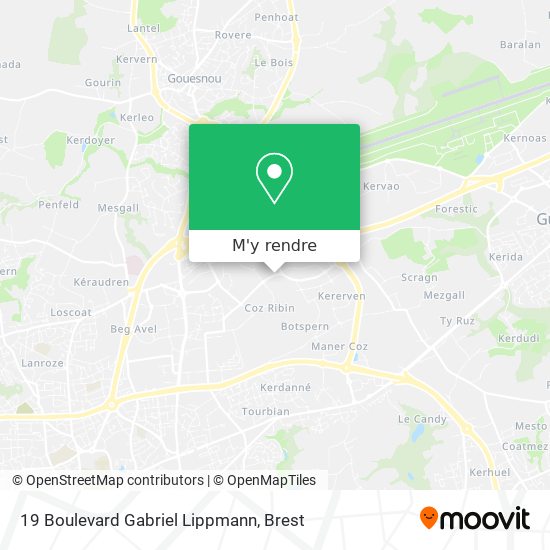 19 Boulevard Gabriel Lippmann plan