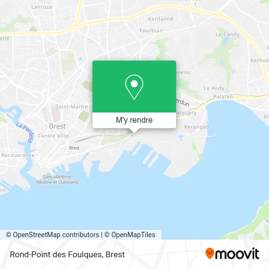 Rond-Point des Foulques plan