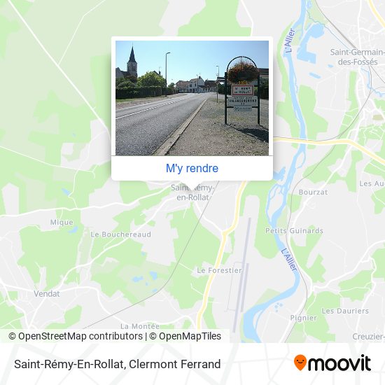 Saint-Rémy-En-Rollat plan