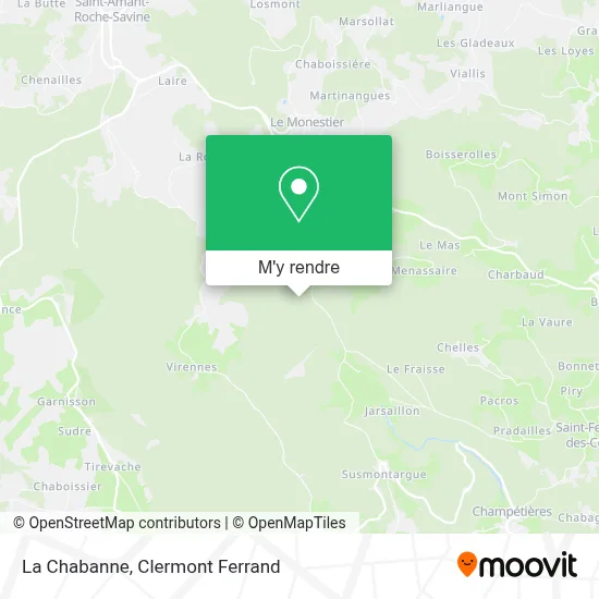La Chabanne plan