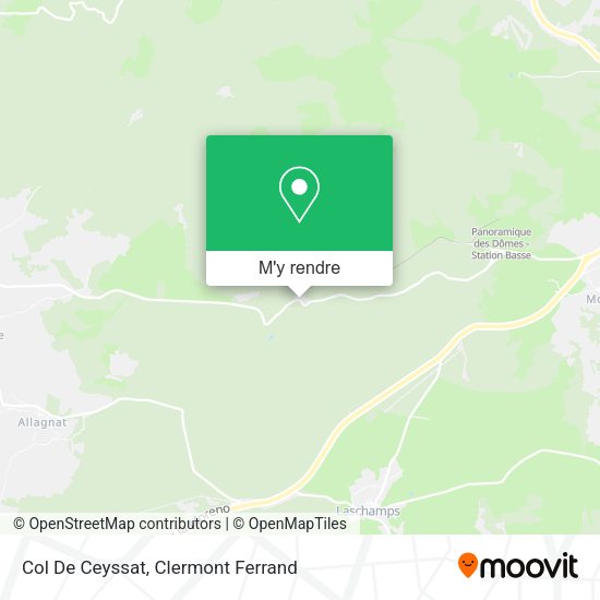Col De Ceyssat plan