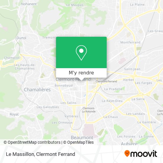 Le Massillon plan