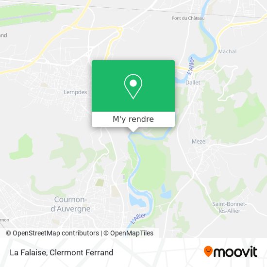 La Falaise plan