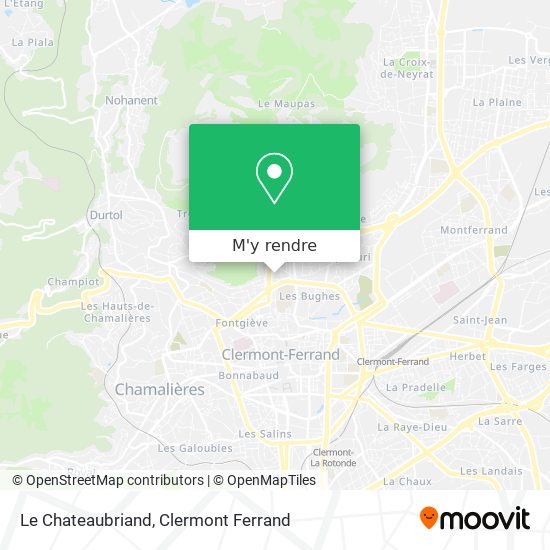 Le Chateaubriand plan