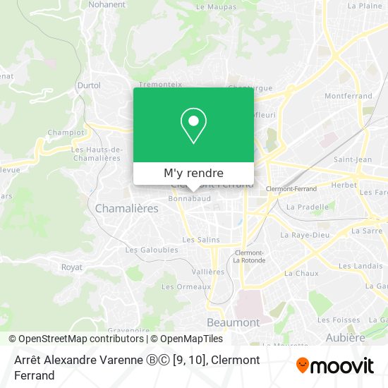 Arrêt Alexandre Varenne ⒷⒸ [9, 10] plan