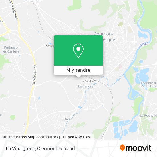 La Vinaigrerie plan