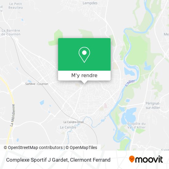 Complexe Sportif J Gardet plan