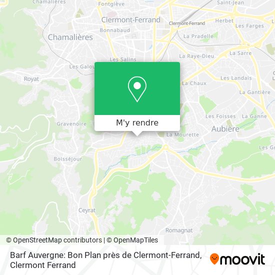 Barf Auvergne: Bon Plan près de Clermont-Ferrand plan