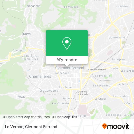 Le Vernon plan