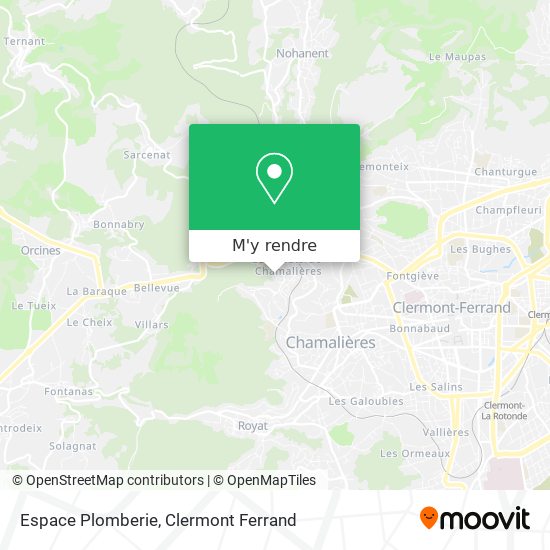 Espace Plomberie plan