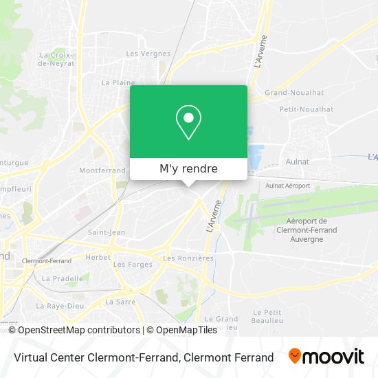 Virtual Center Clermont-Ferrand plan