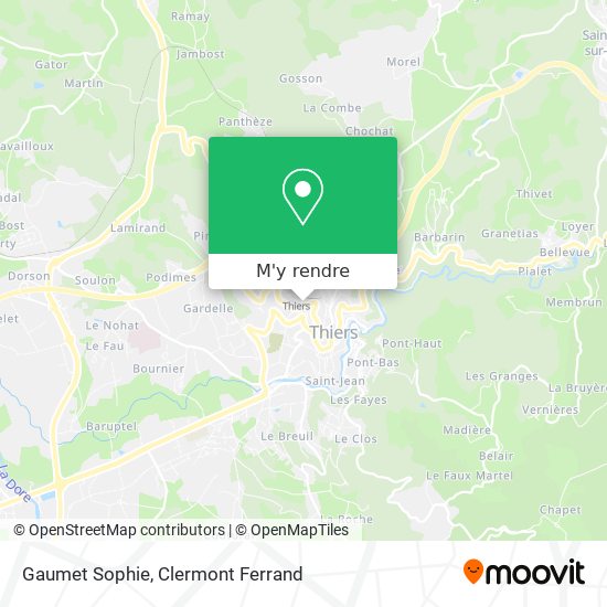 Gaumet Sophie plan