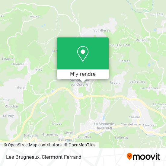Les Brugneaux plan