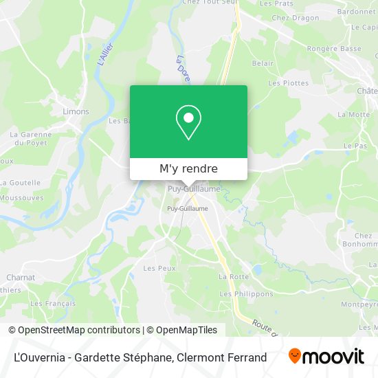 L'Ouvernia - Gardette Stéphane plan
