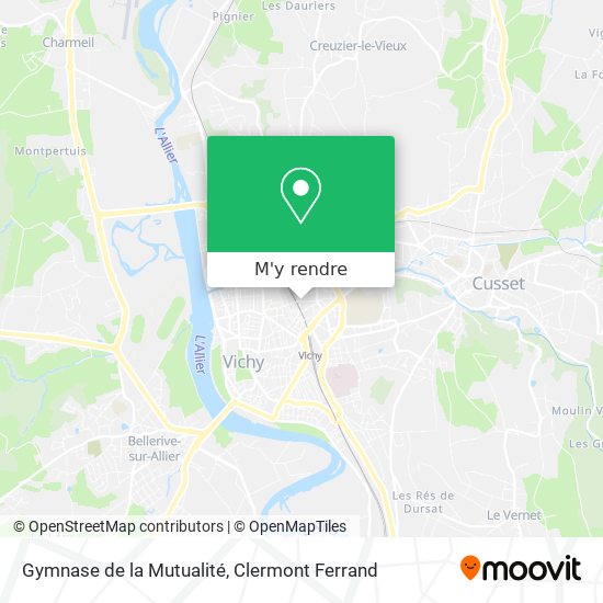 Gymnase de la Mutualité plan