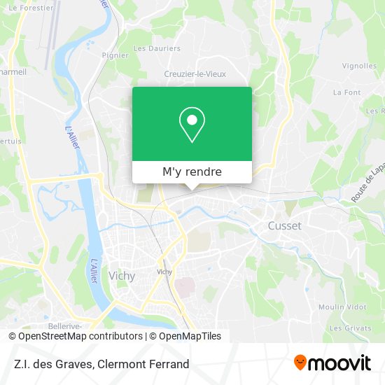 Z.I. des Graves plan