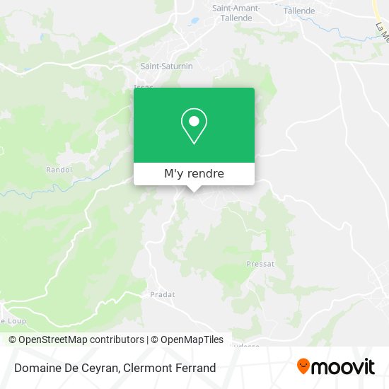 Domaine De Ceyran plan