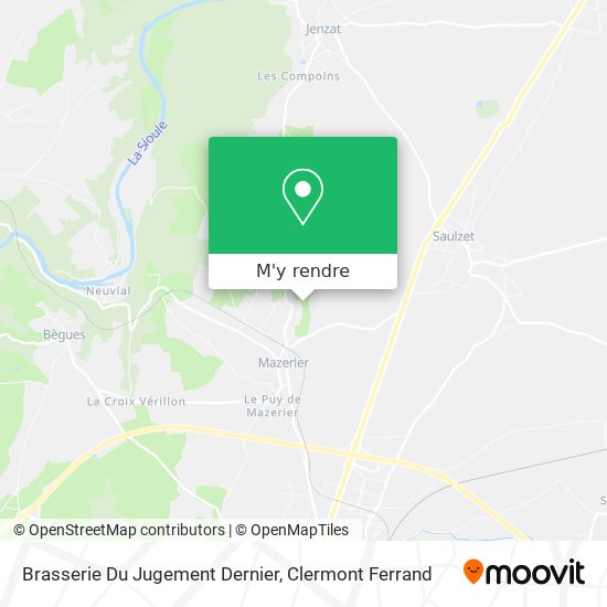 Brasserie Du Jugement Dernier plan
