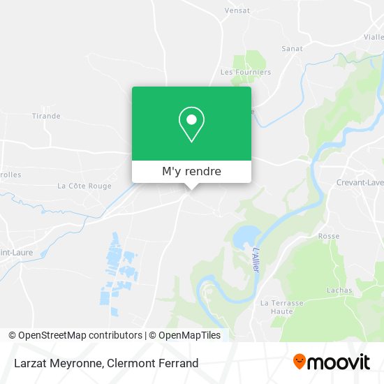 Larzat Meyronne plan