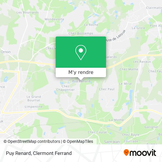 Puy Renard plan
