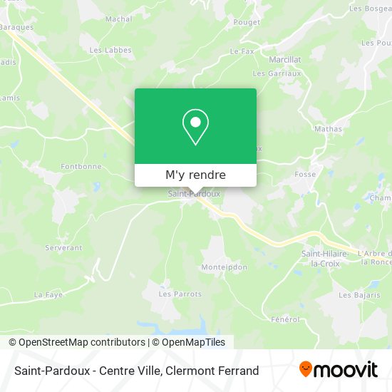 Saint-Pardoux - Centre Ville plan