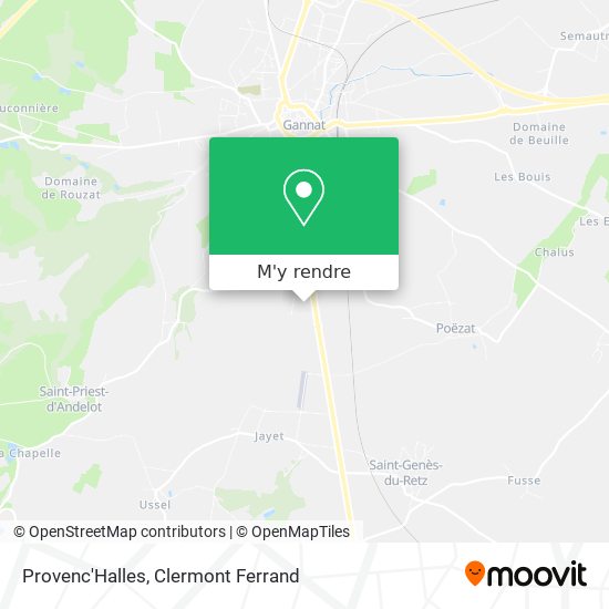 Provenc'Halles plan