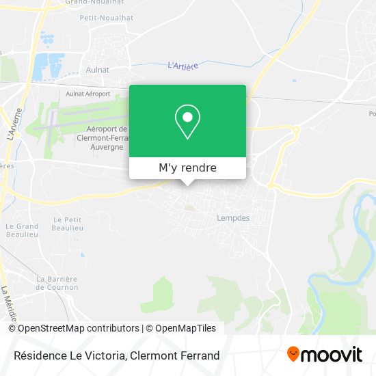 Résidence Le Victoria plan