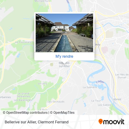 Bellerive sur Allier plan