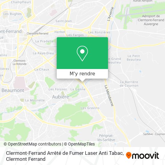 Clermont-Ferrand Arrêté de Fumer Laser Anti Tabac plan