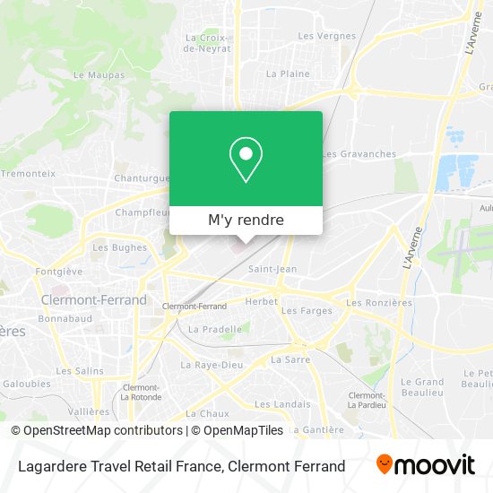 Lagardere Travel Retail France plan