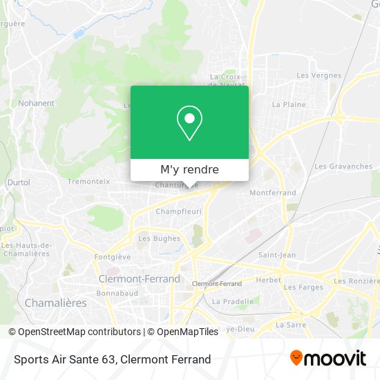 Sports Air Sante 63 plan