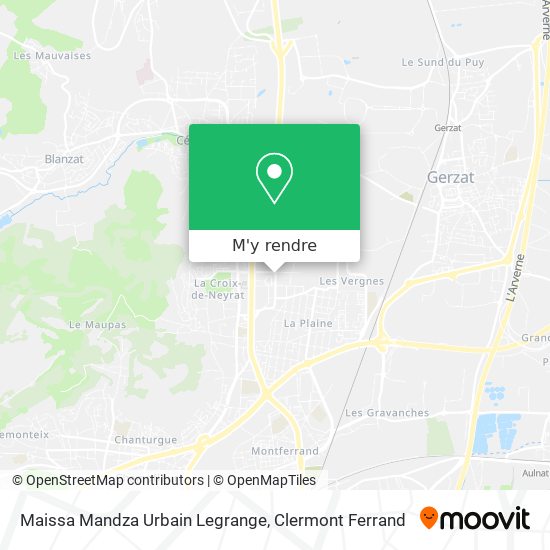 Maissa Mandza Urbain Legrange plan