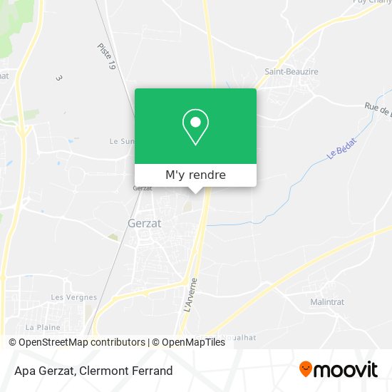 Apa Gerzat plan