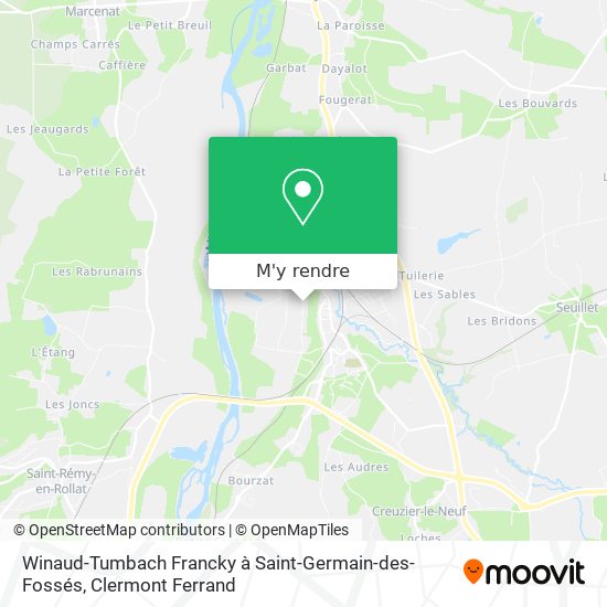 Winaud-Tumbach Francky à Saint-Germain-des-Fossés plan