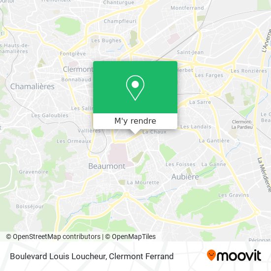 Boulevard Louis Loucheur plan