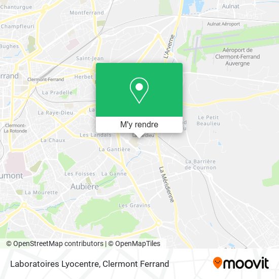 Laboratoires Lyocentre plan