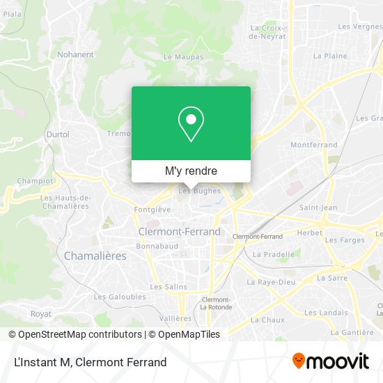 L'Instant M plan