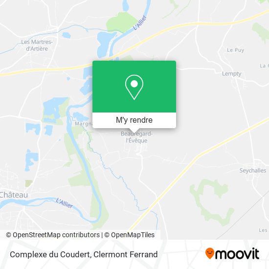 Complexe du Coudert plan