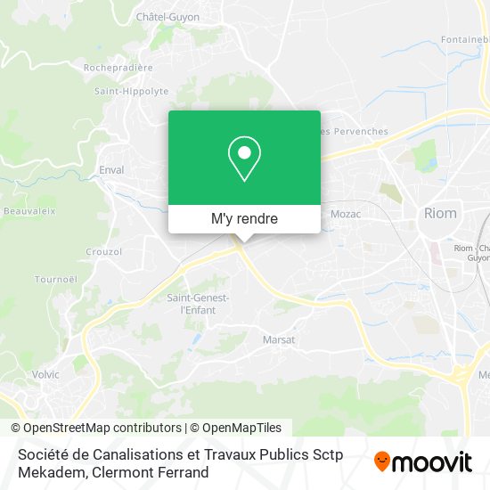 Société de Canalisations et Travaux Publics Sctp Mekadem plan