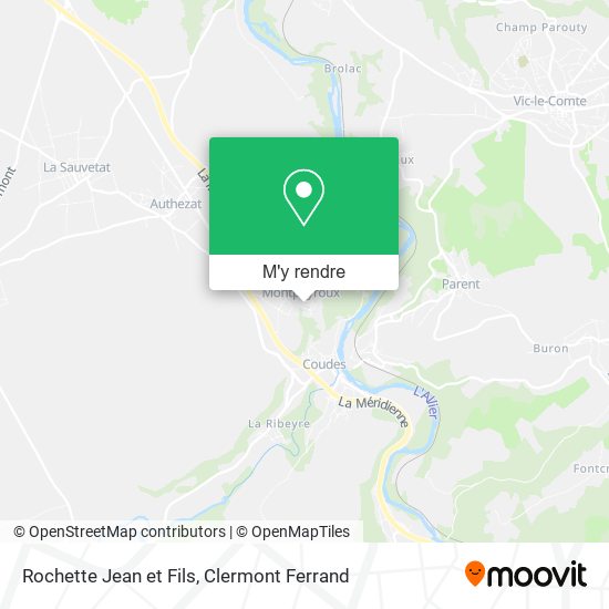 Rochette Jean et Fils plan