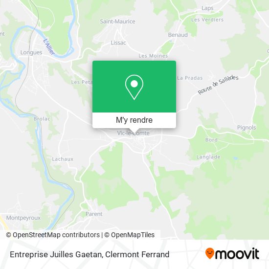 Entreprise Juilles Gaetan plan