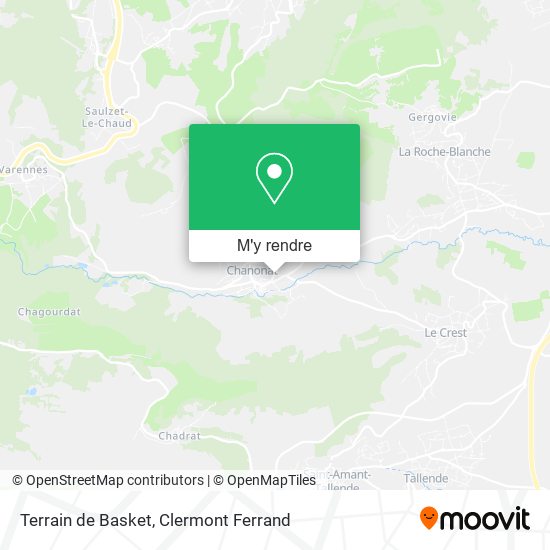 Terrain de Basket plan