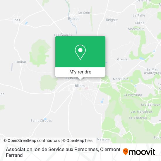 Association Ion de Service aux Personnes plan